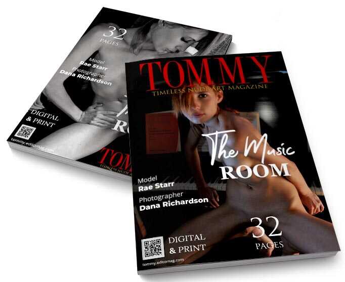 Rae Starr - The Music Room perspective covers - Tommy Nude Art Magazine