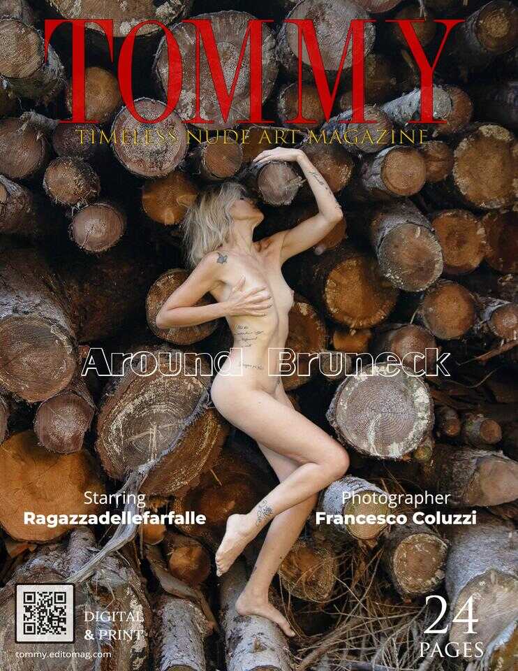 Ragazzadellefarfalle - Around Bruneck cover - Tommy Nude Art Magazine