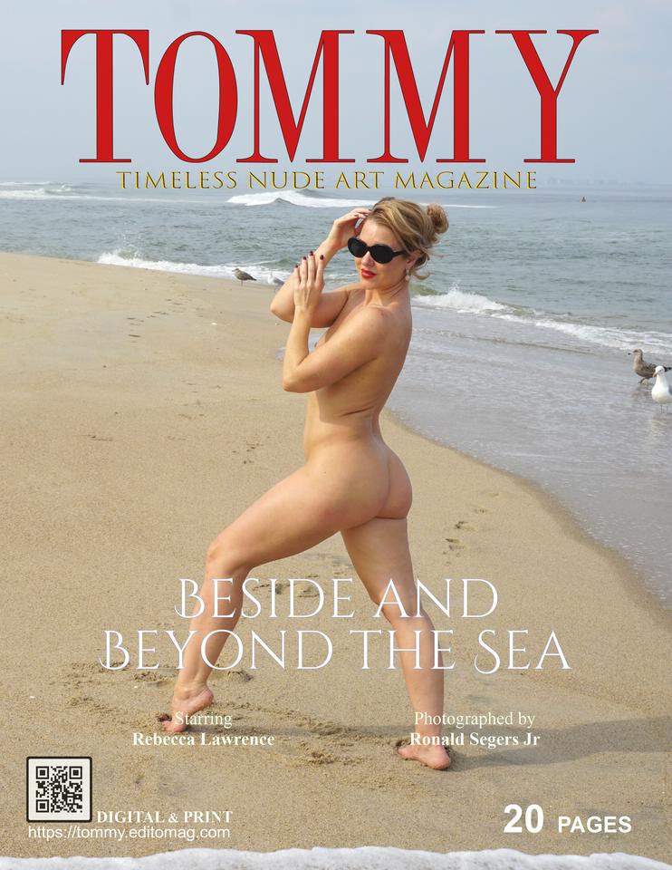 Rebecca Lawrence - Beside and Beyond the Sea cover - Tommy Nude Art Magazine