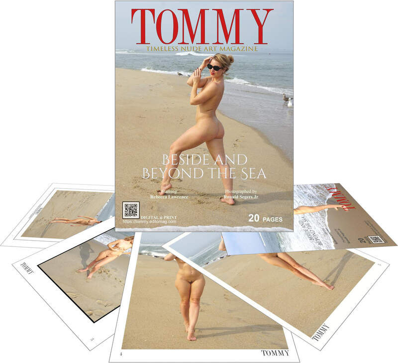 Rebecca Lawrence - Beside and Beyond the Sea perspective covers - Tommy Nude Art Magazine