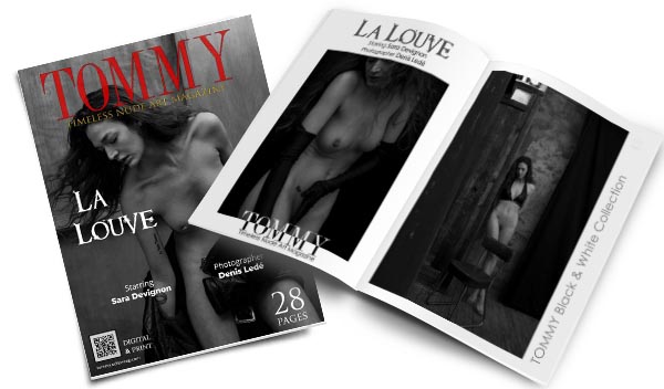 Sara Devignon - La Louve perspective covers - Tommy Nude Art Magazine