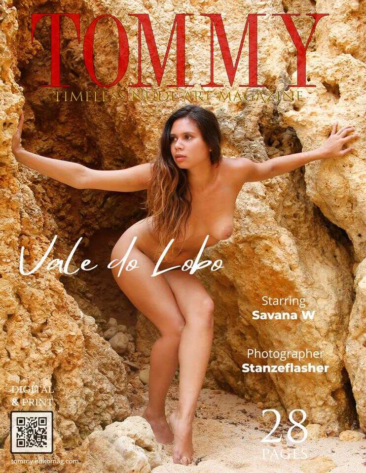 Savana W - Vale do Lobo cover - Tommy Nude Art Magazine