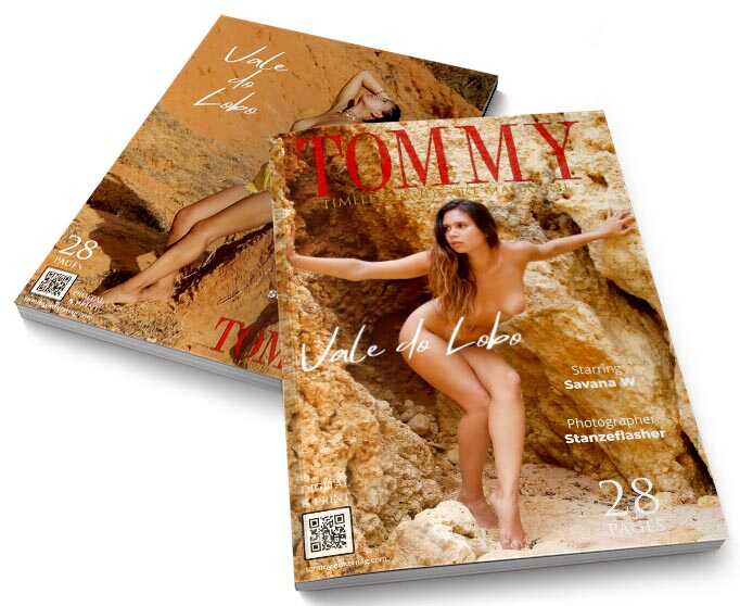 Savana W - Vale do Lobo perspective covers - Tommy Nude Art Magazine