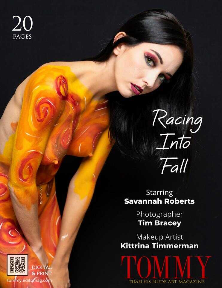 Back cover Savannah Roberts - Racing Into Fall