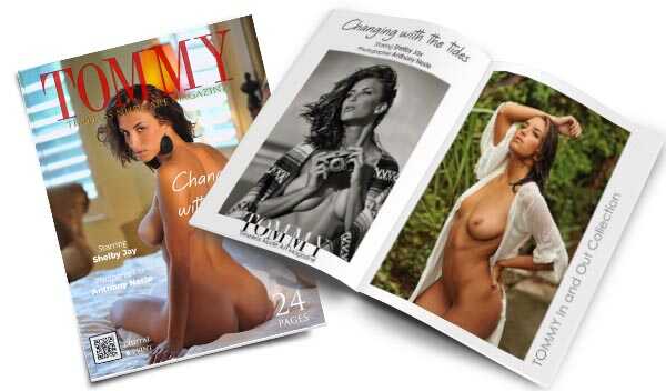 Shelby Jay - Changing with the tides perspective covers - Tommy Nude Art Magazine