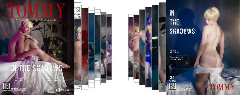 Silvy Sirius - In The Shadows digital - Tommy Nude Art Magazine