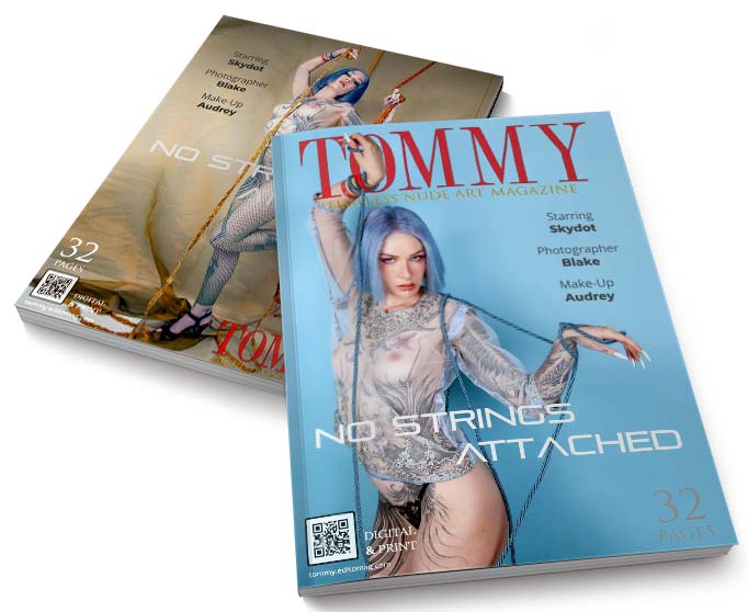 Skydot - No Strings Attached perspective covers - Tommy Nude Art Magazine