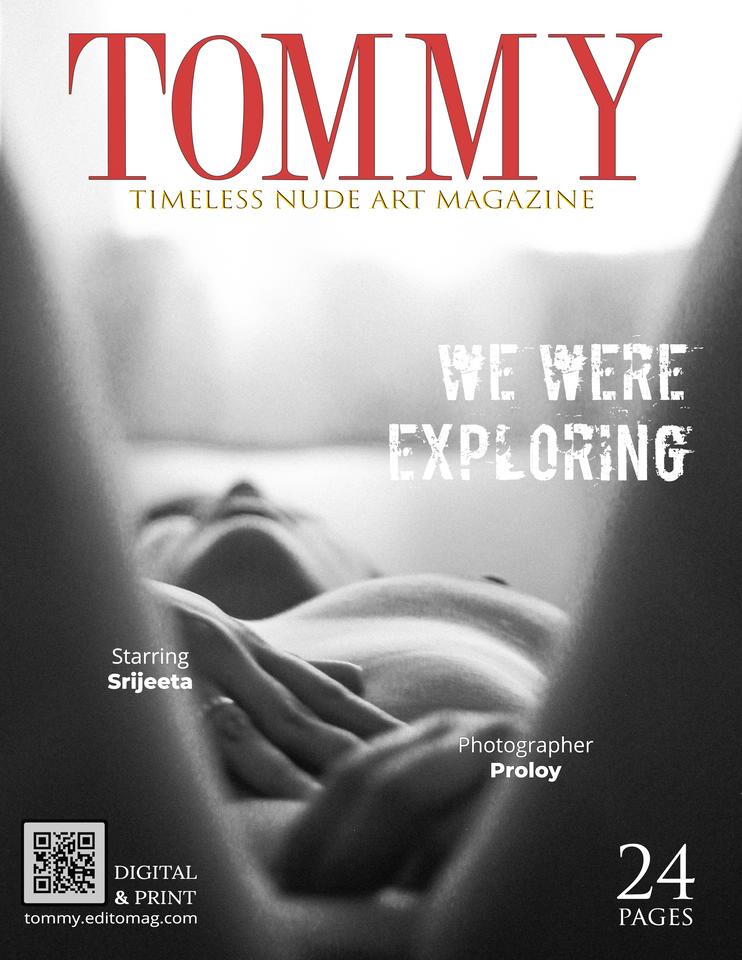 Srijeeta - We were exploring  cover - Tommy Nude Art Magazine