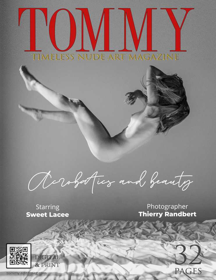 Sweet Lacee - Acrobatics and beauty cover - Tommy Nude Art Magazine