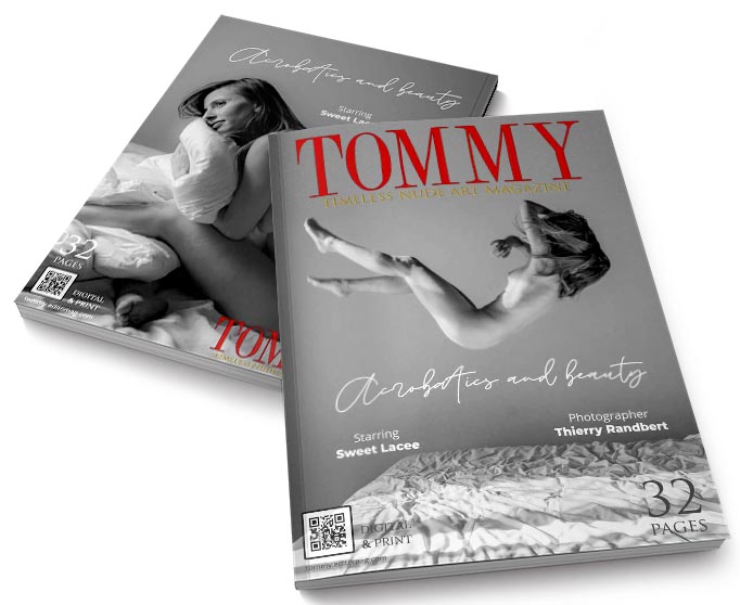 Sweet Lacee - Acrobatics and beauty perspective covers - Tommy Nude Art Magazine