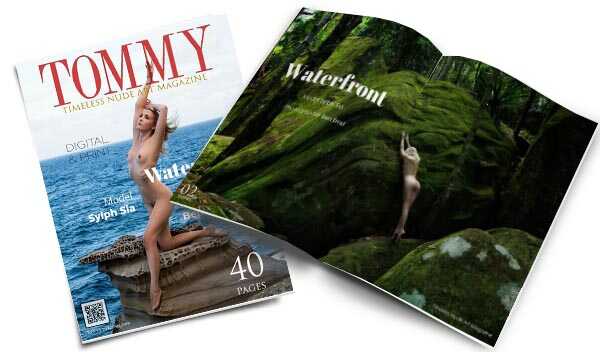 Sylph Sia - Waterfront perspective covers - Tommy Nude Art Magazine