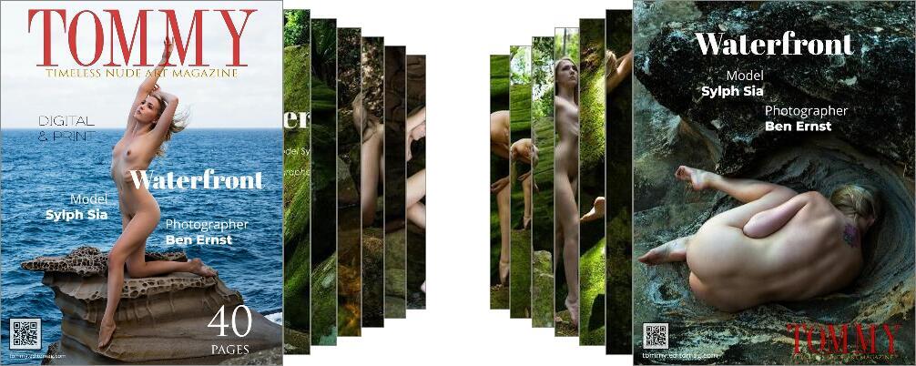 Sylph Sia - Waterfront digital - Tommy Nude Art Magazine