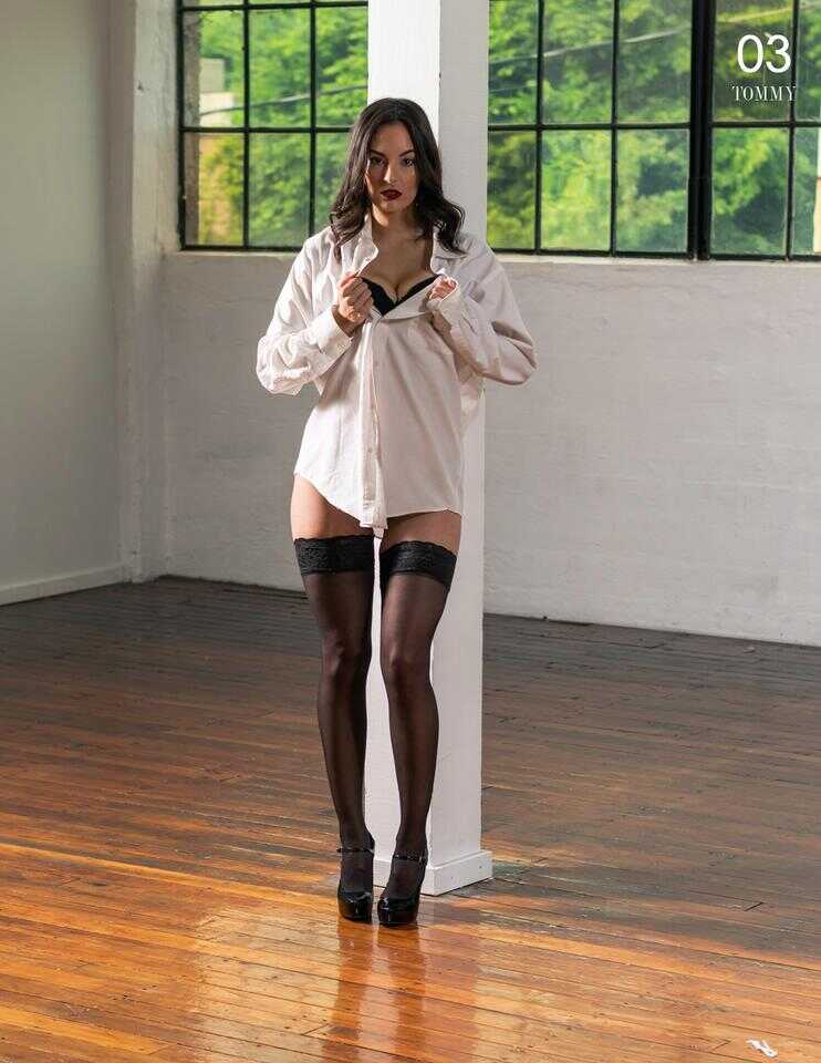 Tiffany Tala - Business Suit Striptease - Page 3