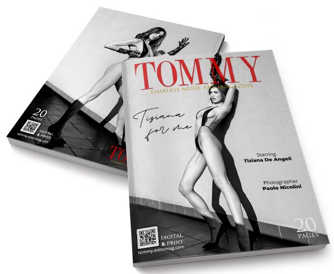 Tiziana De Angeli - Tiziana for me perspective covers - Tommy Nude Art Magazine
