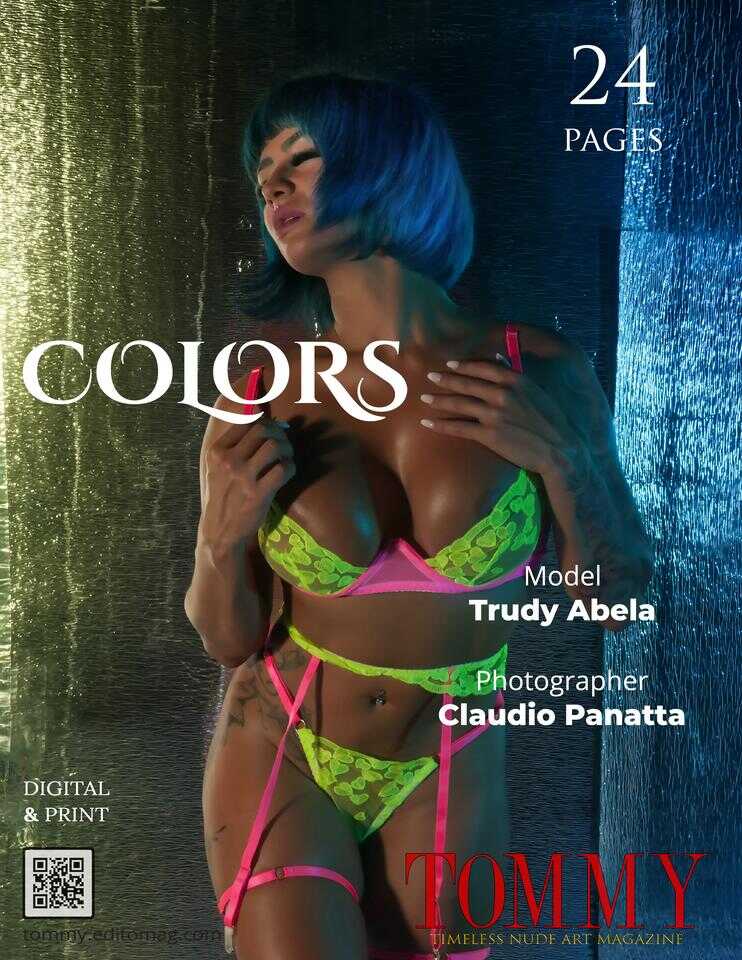 Back cover Trudy Abela - Colors