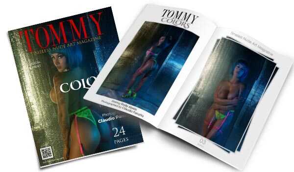 Trudy Abela - Colors perspective covers - Tommy Nude Art Magazine