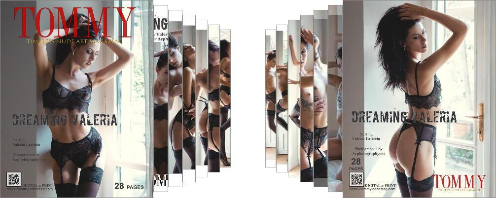 Valeria Lariccia - Dreaming Valeria digital - Tommy Nude Art Magazine