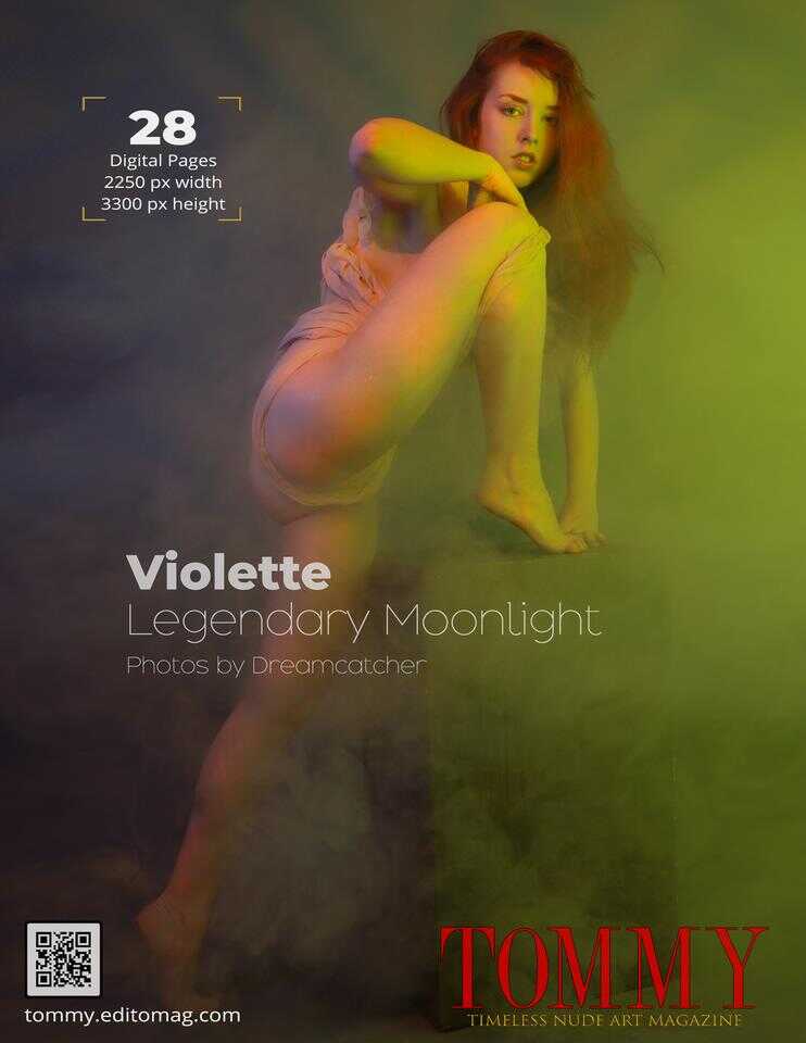 Back cover Violette - Legendary Moonlight