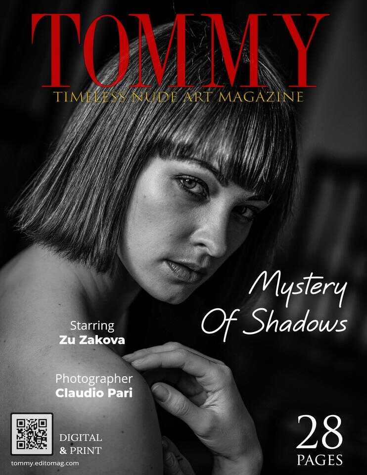 Zu Zakova - Mystery Of Shadows cover - Tommy Nude Art Magazine